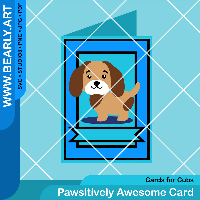 Pawsitively Awesome Card