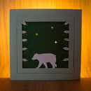 Polar Bear Shadowbox