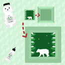 Polar Bear Shadowbox