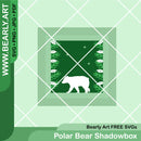 Polar Bear Shadowbox