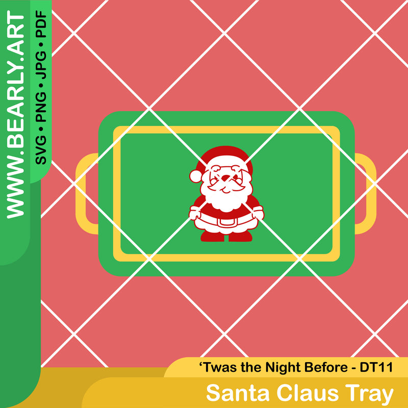 Santa Claus Tray - Design Team 11 - 'Twas the Night Before