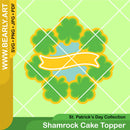 Shamrock Cake Topper