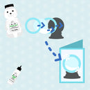 Snow Globe Shaker Card