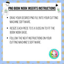 Space Express - Book Nook Insert