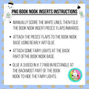 Space Express - Book Nook Insert