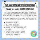 Space Express - Book Nook Insert