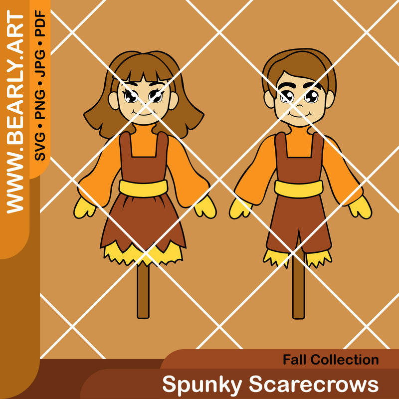 Spunky Scarecrows