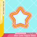 Star Cake Topper Base