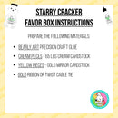 Starry Cracker Favor Box