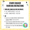 Starry Cracker Favor Box