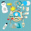 Summer Santa Cake Topper