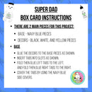 Super Dad Box Card