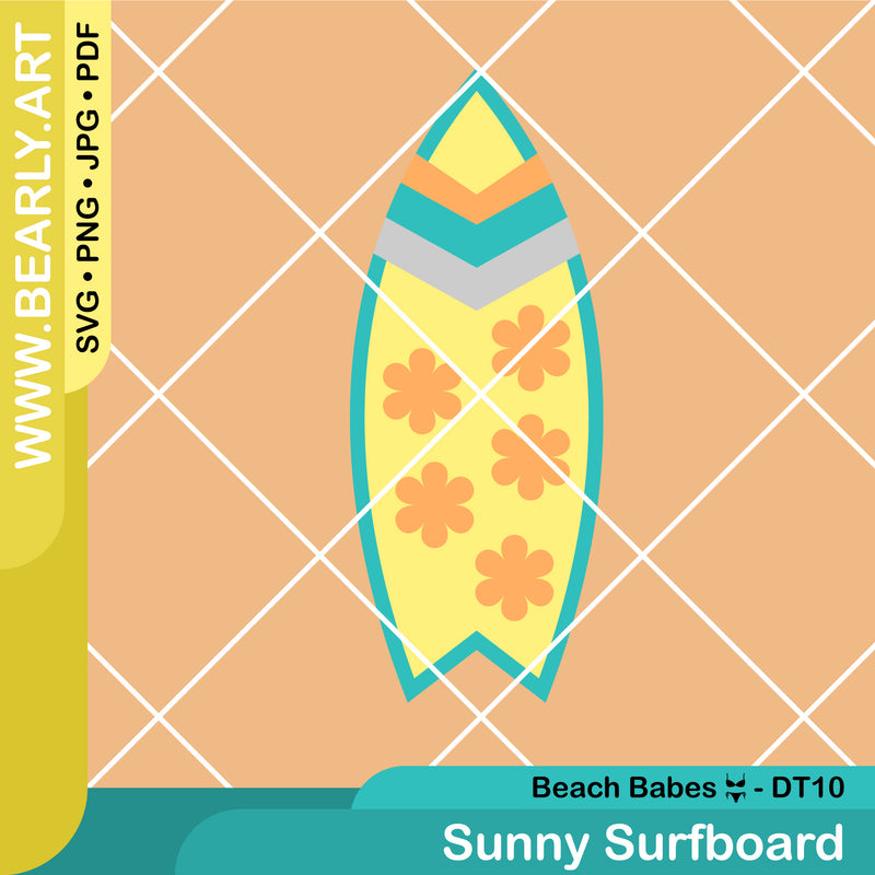 Sunny Surfboard - Design Team 10 - Beach Babes 👙
