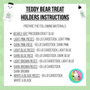Teddy Bear Treat Holders