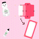 Telephone Booth Shaker Card