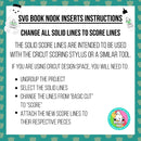 The Little Mermaid - Book Nook Insert