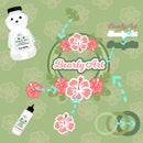 Tropical Cake Topper