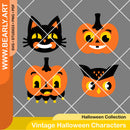 Vintage Halloween Characters