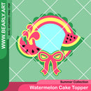Watermelon Cake Topper