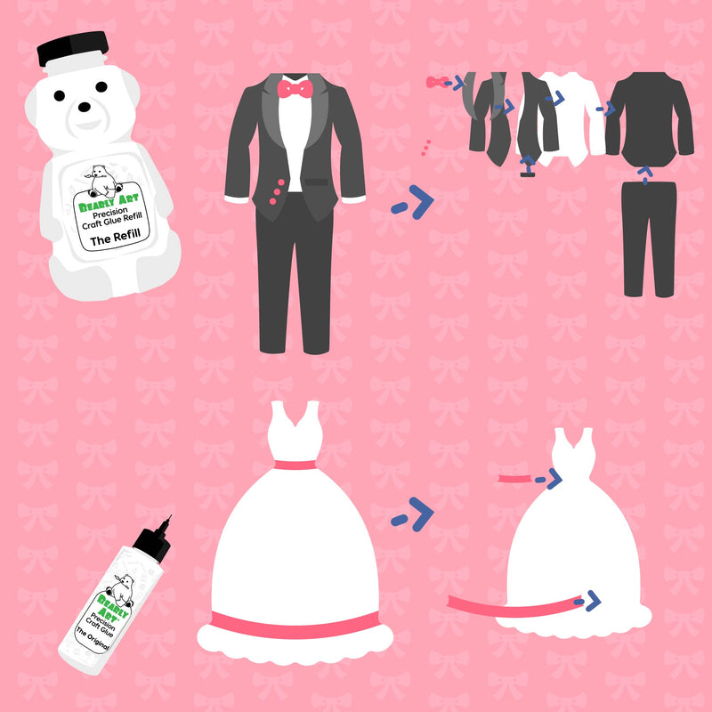 Wedding Tux and Gown