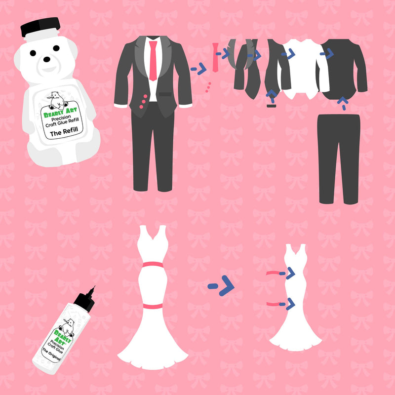 Wedding Tux and Gown