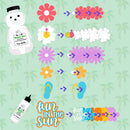 Summer Vibes Cake Topper from @SkyiCreations