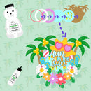 Summer Vibes Cake Topper from @SkyiCreations