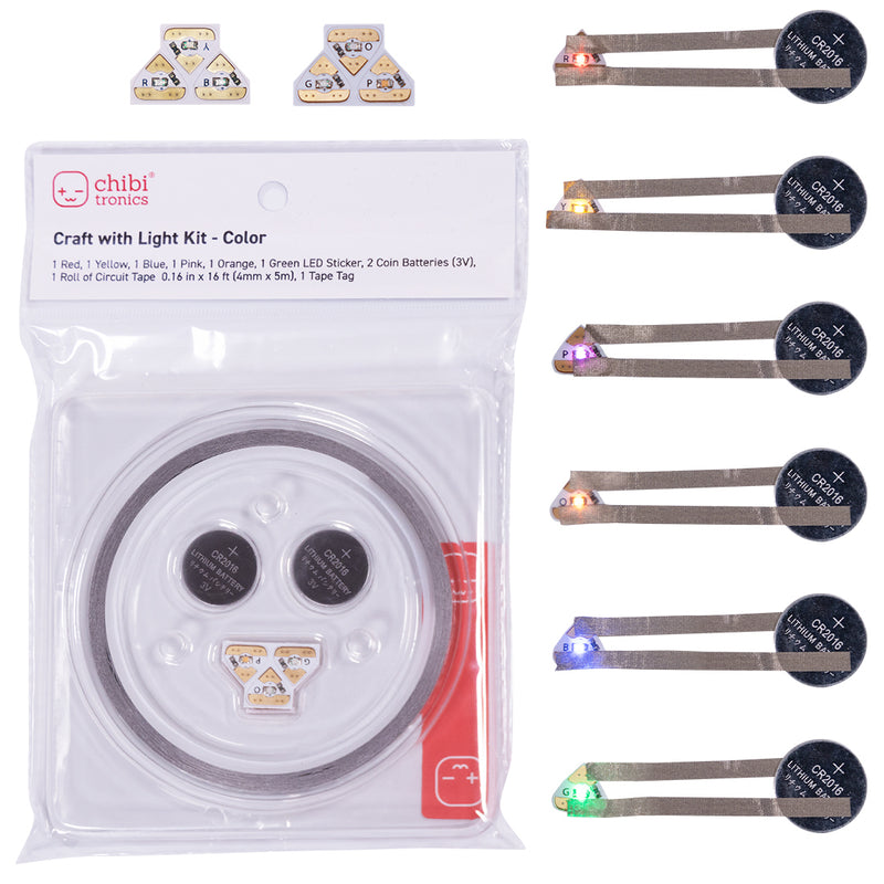 Chibitronics Craft with Light Kit - Color