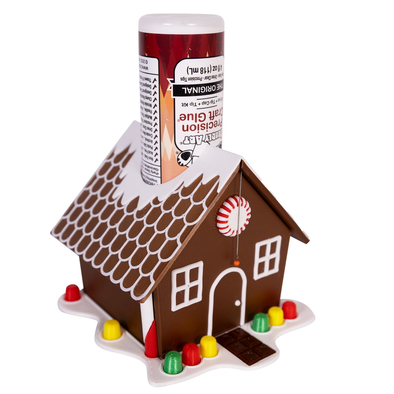 Whimsical Wishes US - Gingerbread House Glue Holder