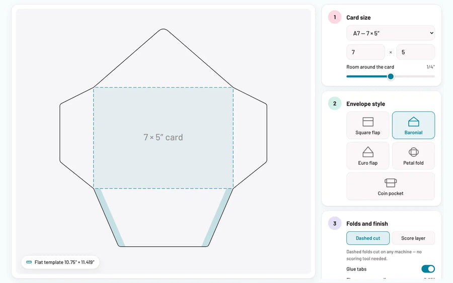 Envelope Maker: Baronial