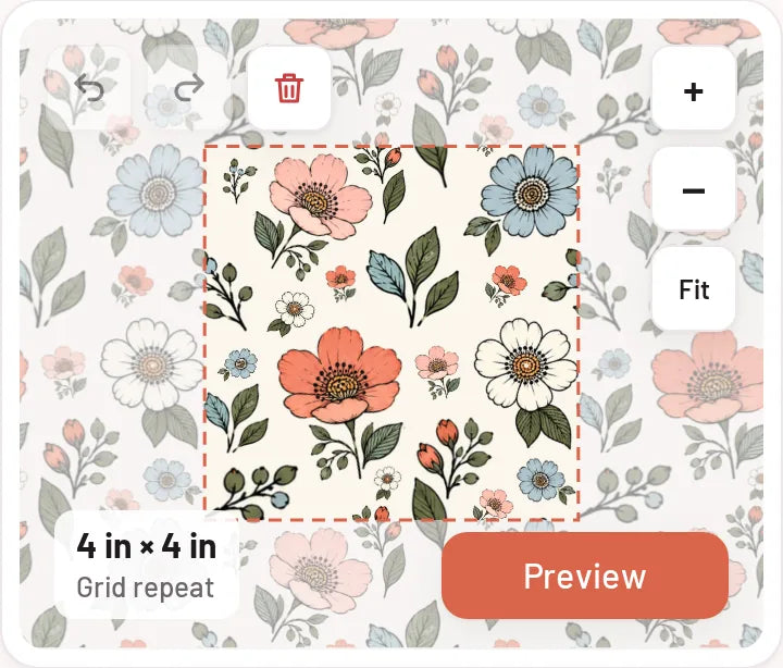 Seamless Pattern Maker: Your tile, repeated