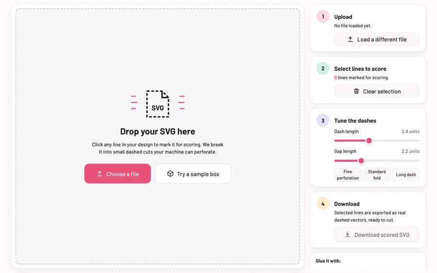 PerfectScore: Drop in your SVG