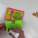 Let's Party Pop-Up Card From @DinosaurMamaSVG