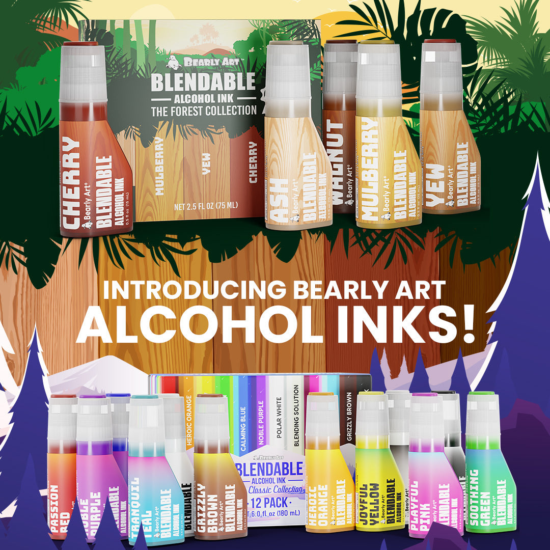 Blendable Alcohol Inks - The Forest Collection