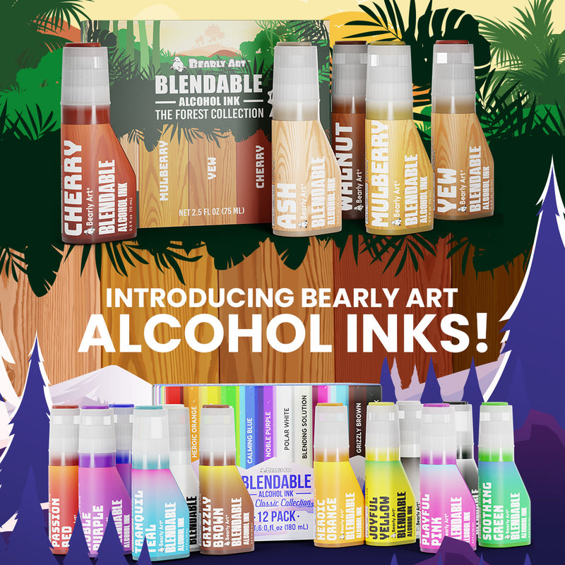 Blendable Alcohol Inks - The Classic Collection