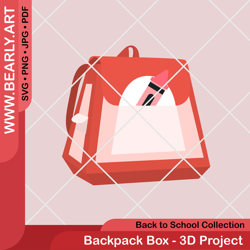 3D Backpack Box