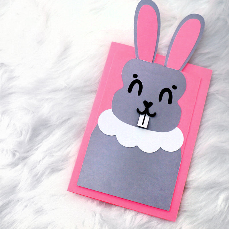 Cards For Cubs - Bunny Peek A Boo Card