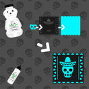 Calavera Papel Picado