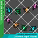 Calavera Papel Picado