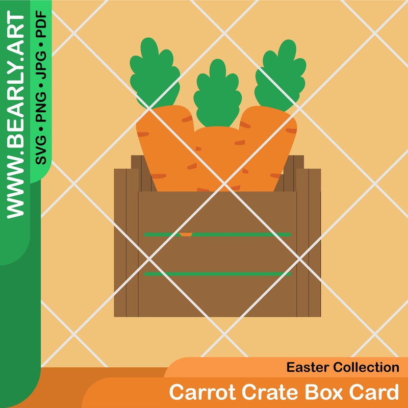 Carrot Crate Box Card