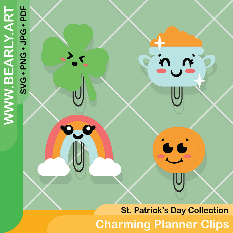 Charming Planner Clips