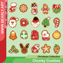 Chunky Christmas Cookies