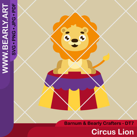 Circus Lion - Design Team 7 - Barnum & Bearly Crafters