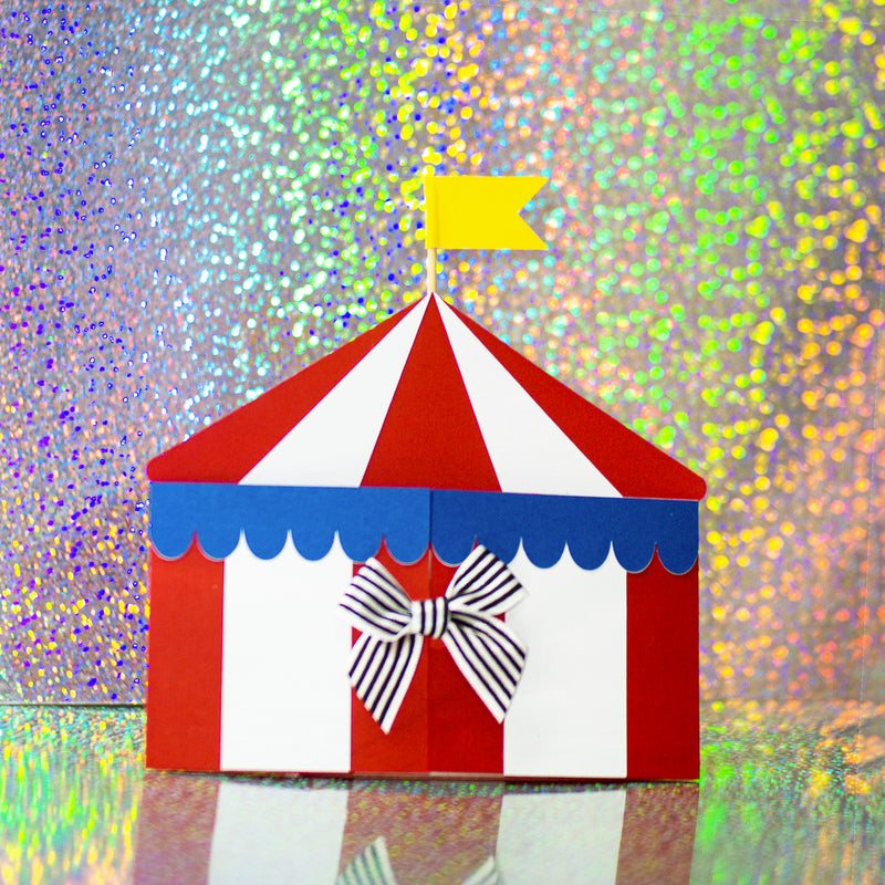 Cool Circus Tent Card