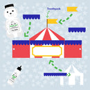 Cool Circus Tent Card