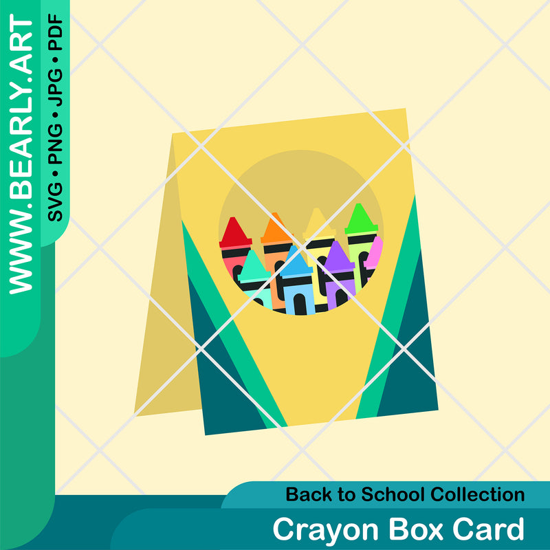 Crayon Box Card