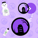 Creepy Cupcake Toppers