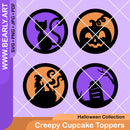 Creepy Cupcake Toppers