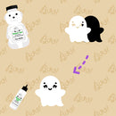 Cute Ghosts