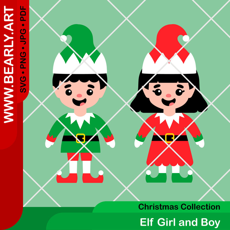 Elf Girl and Boy